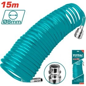 تصویر شیلنگ فنری 15 متری توتال مدل THT11151 air hose