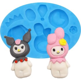 تصویر قالب سیلیکونی کرومی 