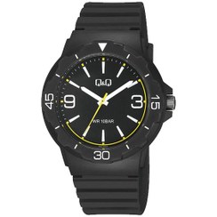 تصویر ساعت مچی مردانه کیو اند کیو مدل V02A-002VY با بند سیلیکونی 