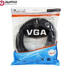 تصویر کابل VGA دی نت به طول 3 متر قطر 5+3 