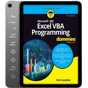 تصویر دانلود کتاب Microsoft 365 Excel VBA Programming For Dummies 2025 