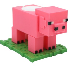 تصویر پایه شارژ Toylab مدل Minecraft Pig مناسب برای همه سری های اپل واچ 