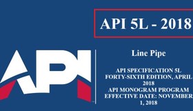 خرید و قیمت دانلود استاندارد خط لوله- API 5L Spec -2018- Line Pipe | ترب