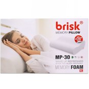 تصویر بالش طبی مموری فوم بریسک مدل MP-30 Brisk Memory  Foam Pillow MP-30