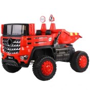 تصویر ماشین شارژی طرح کامیون ۴ موتوره برای نوجوان 