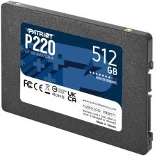 تصویر حافظه SSD اینترنال پاتریوت مدل P220 ظرفیت 512 گیگابایت Patriot P220 512GB SSD Internal Hard Drive