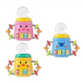 تصویر دندان گیر موزیکال طرح شیشه شیر مدل 234-668 