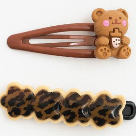 تصویر گيره مو عروسكي ٢عددي 