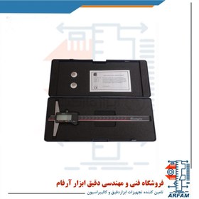 تصویر کولیس عمق سنج دیجیتال گوانگلو 200 میلی متر مدل 121-103 Guanglu Digital Depth Caliper 121-103