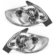 تصویر چراغ خطر عقب پژو ۲۰۶ طرح برفی تمام سفید 