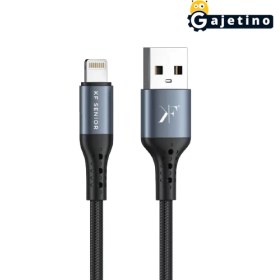 تصویر قیمت و خرید کابل شارژ آیفون کی اف سنیور مدل KF Senior S88-ip Lightning Cable 