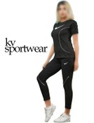تصویر ست تیشرت شلوار ورزشی زنانه Nike ا Nike womens sports pants tshirt set Nike womens sports pants tshirt set