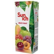 تصویر آبمیوه تک نفره سن ایچ با طعم چند میوه - باکس 36 عددی Sun ich juice with multi fruit flavor - box of 36 pieces