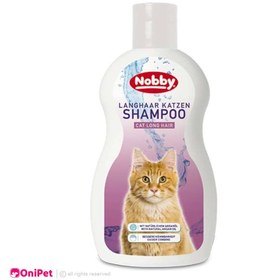 تصویر شامپو مخصوص موهای بلند نوبی گربه Nobby Cat Long Hair Shampoo