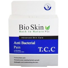 تصویر پن ضد جوش بایو اسکین مدل TCC حجم 100 گرم Bio Skin Anti Bacterial Pain 100g