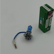 تصویر لامپ‌مه h3یخی عقاب کره 100wمناسب مه شکن پراید سمند 