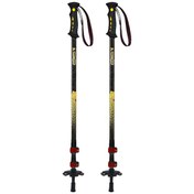 تصویر عصای کوهنوردی هفت گوهر مدل DS02 مجموعه دو عددی - قرمز 