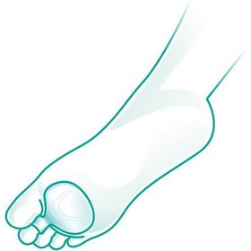 تصویر پد سیلیکونی کف پا اپو Oppo کد ۶۴۴۲ Oppo Silicone pad for the sole of the foot 6442