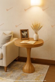 تصویر میز خاطره چوبی 