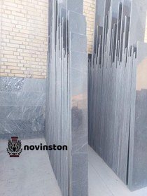 تصویر سنگ گرانیت مشکی نطنز سوپر عرض 20cm، طول 120cتا 160cm، ضخامت 2cm