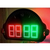 تصویر تابلو تعویض فوتبال دیجیتالی کمانی مدل یورو 2016 - کد 2109855 