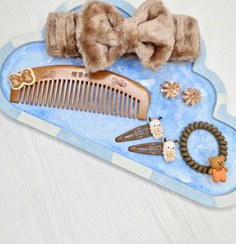 تصویر آیس پک هدیه دخترانه رنگ شکلاتی 