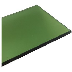 تصویر شیشه سکوریت ۱۰ میل سبز رنگ 