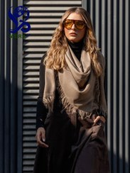 تصویر روسری ساده پاییزی (284) 