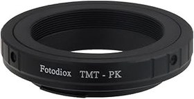 تصویر آداپتور نصب لنز Fotodiox ، لنز T-Mount به دوربین های Pentax K مانند Pentax K-7 ، K-X ، K-R ، K-5 ، K-01 & K-30 Fotodiox Lens Mount Adapter, T-Mount Lens to Pentax K Cameras such as Pentax K-7, K-x, K-r, K-5, K-01 &amp; K-30