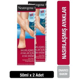 تصویر پک دو عددی کرم ترک پا نوتروژینا Neutrogena Norwegian Formula Nourishing Foot Cream 