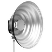 تصویر بیوتی دیش فلزی موج دار همراه گرید دریم لایت Dream Light Beauty 60 cm metal dish 
