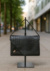 تصویر کیف دوشی زنانه تمام چرم گاوی (پریما) 