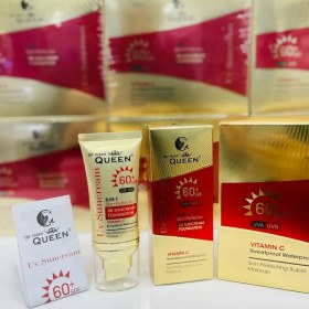 تصویر ضد آفتاب رنگی کویین SPF60 اکستریم Queen C.E.SPF90