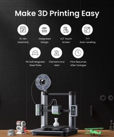 تصویر پرینتر سه بعدی انکر مدل M5 AnkerMake M5 3D Printer