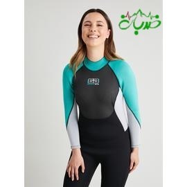 تصویر (وتسوت) لباس غواصی و ورزش های آبی ۳ میل Banana Bite کد ۲ زنانه تمام تنه - 14 Neoprene wetsuit