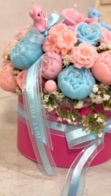 تصویر باکس گل شمع 