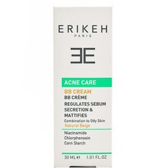 تصویر بی بی کرم اریکه مدل Acne Care حجم ۳۰ میلی لیتر مناسب پوست چرب و مختلط 