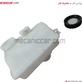 تصویر مخزن (منبع) روغن ترمز با درب پژو 207 نرسی Expansion tank