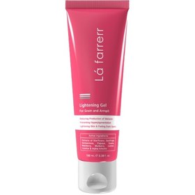 تصویر ژل روشن کننده مناسب برای زیر بغل و کشاله ران 100میل لافارر Lafarre face wash gel 2