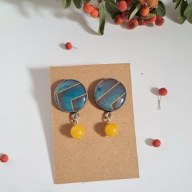 تصویر گوشواره رزینی کد ۰۳۲ 