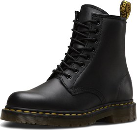 تصویر چکمه دکتر Martens Work Unisex 1460 SR 8-Tie Dr. Martens, Unisex 1460 Slip Resistant Service Boots 10.0 Men / 11.0 Women Black Industrial Full Grain