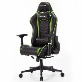 تصویر صندلی گیمینگ رنزو مدل Green Renzo Green Gaming Chair