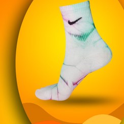 تصویر جوراب آبرنگی زنانه 