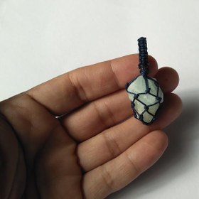 تصویر آویز سنگ آکوامارین (کد1171) 