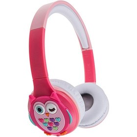 تصویر هدفون بلوتوث مای دودلز طرح جغد My Doodles Owl Bluetooth Headphone 