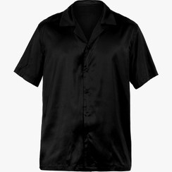 تصویر پیراهن آستین کوتاه ابریشم گیاهی 