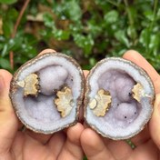 تصویر ژئود عقیق توپی 