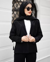 تصویر کت و شلوار زنانه کرپ مرویجت 