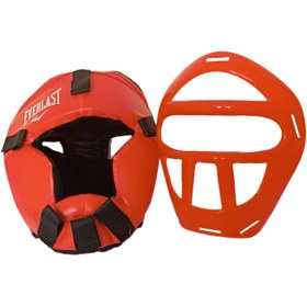 تصویر کلاه رزمی بوکس اورلست مدل نقاب دار ا EVERLAST boxing combat helmet EVERLAST boxing combat helmet