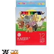 تصویر ماژیک نقاشی 12 رنگ از برند کایزر 